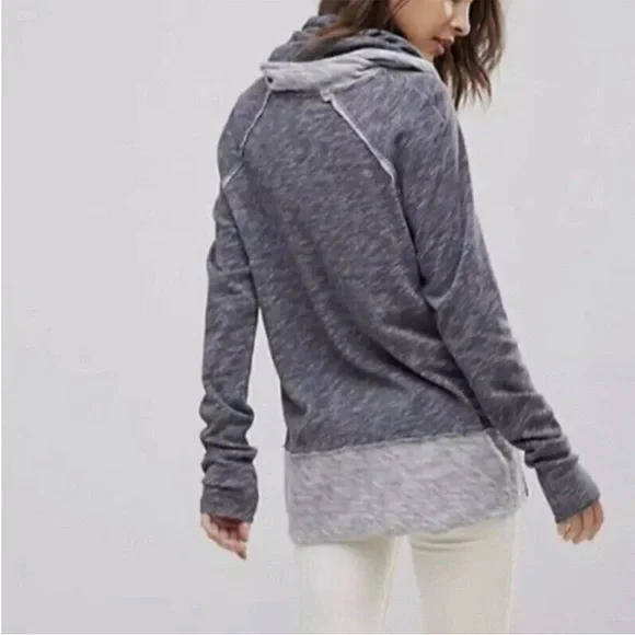 FP Free People Beach Cocoon Cowl Pullover One Size - Picture 7 of 12